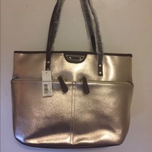Brand New Gold Metallic Purse